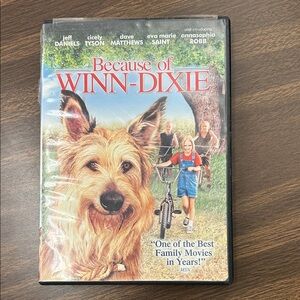 Because of Winn-Dixie Movie DVD 2005 20th Century Fox